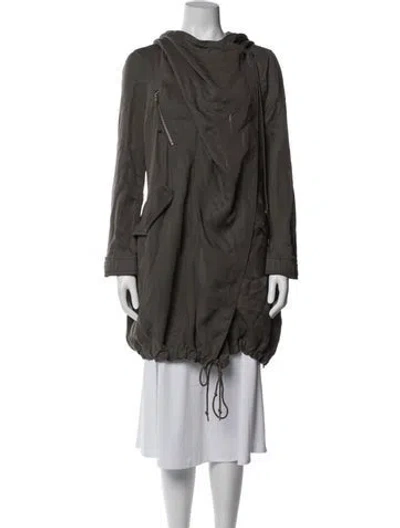 Pre-owned Allsaints Jacket In Grey