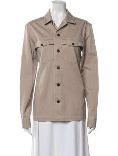 Pre-owned Allsaints Jacket In Neutral
