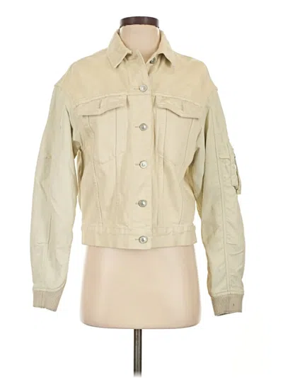 Pre-owned Allsaints Jacket In Tan