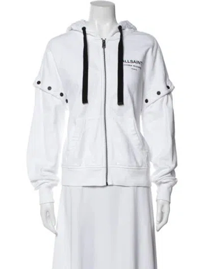Pre-owned Allsaints Jacket In White