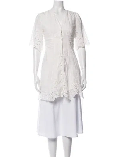 Pre-owned Allsaints Jacket In White