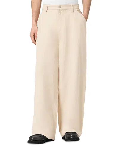 Allsaints Jackson Relaxed Fit Trouser Pants In Neutral