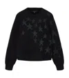 Allsaints Jacquard Cosmos Sweater In Black