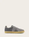 Allsaints Jaimee Low Top Ripstop Trainers In Dark Grey