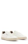 Allsaints Jaimee Low Top Sneaker In White Leather