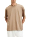 Allsaints Jace Oversized Crew Neck T-shirt In Moorland Brown