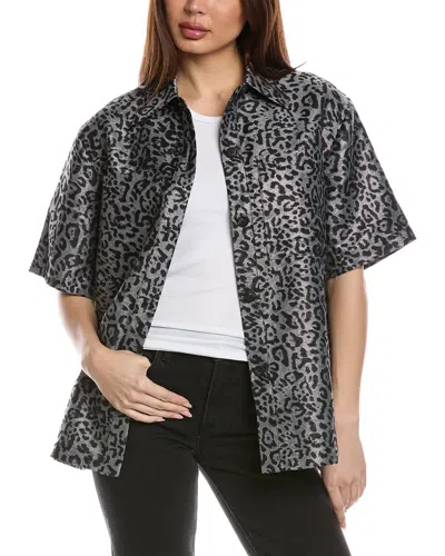 Allsaints Jemi Leppo Shirt In Gray