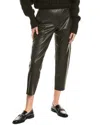 Allsaints Jen Leather Jogger In Black