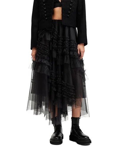 ALLSAINTS JEN TULLE SKIRT