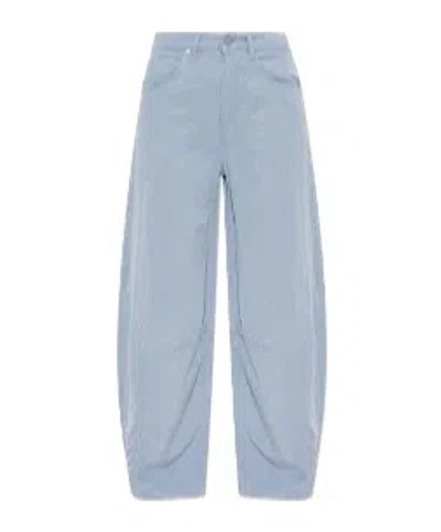 Allsaints Jett Wide-leg Pants In Blue