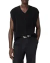 Allsaints Jakob Wool Tank Top In Black
