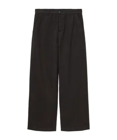 Allsaints Juku Loose Fit Trousers In Brown
