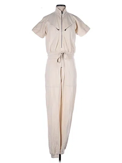 Pre-owned Allsaints Jumpsuit In Ivory