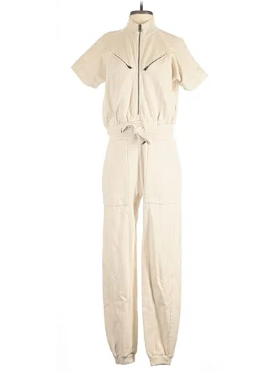 Pre-owned Allsaints Jumpsuit In Ivory