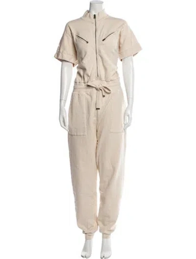 Pre-owned Allsaints Jumpsuit In Neutral