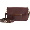 Allsaints Jupiter Leather Crossbody Bag In Red