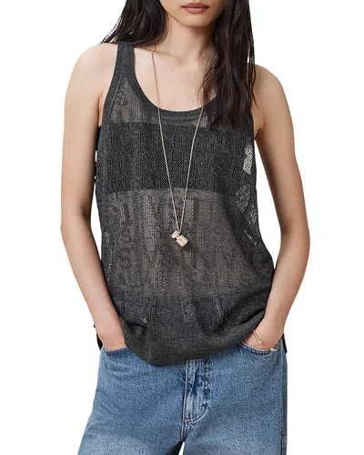 Allsaints Kaito Tank Top In Black