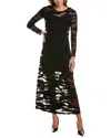 Allsaints Katlyn Mattea Maxi Dress In Black