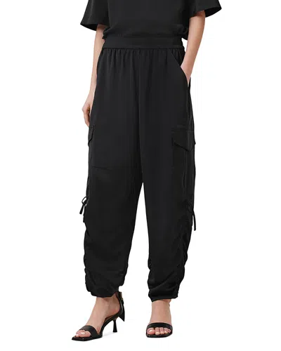 Allsaints Kaye Cargo Pants In Black