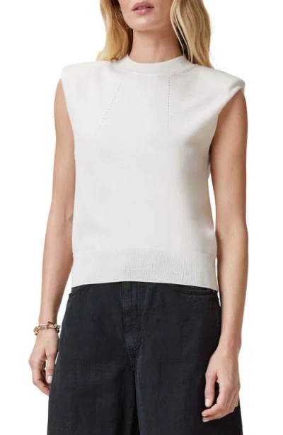 ALLSAINTS ALLSAINTS KAYLA CAP SLEEVE MERINO WOOL SWEATER