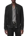 Allsaints Kemble Suede Bomber Jacket