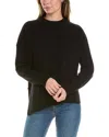 Allsaints Kiki Cashmere & Wool-blend Sweater In Black