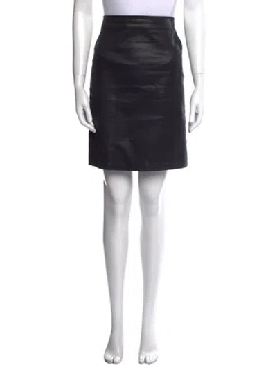 Pre-owned Allsaints Knee-length Skirt In Black