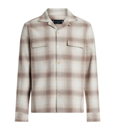 Allsaints Knoll Shirt In Multi