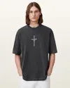 Allsaints Knox Short Sleeve Faded T-shirt