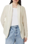 Allsaints Laina Knitted Cardigan In Metallic