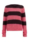 Allsaints Lana Mohair-blend Sweater In Pink
