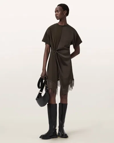 Allsaints Lana Lace Mini Dress