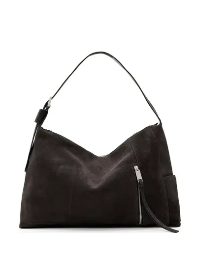 Allsaints Large Alba Shoulder Bag In Brown