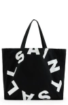 Allsaints Large Tierra Canvas Tote Bag In Black