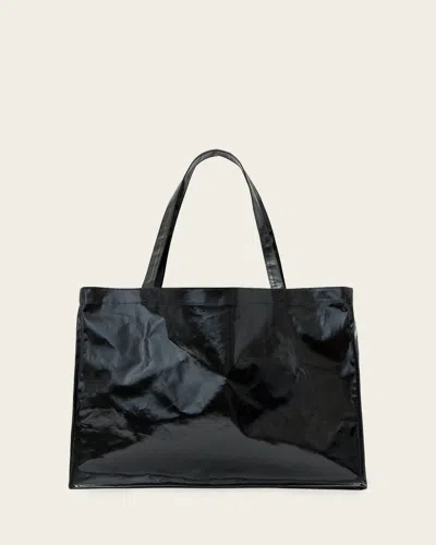 Allsaints Large Tote Bag In Black