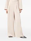Allsaints Leanne Trousers In Neutral