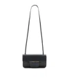 Allsaints Ann Leather Crossbody Wallet Bag In Black