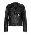 Allsaints All Saints Balfern Biker Wome In Black
