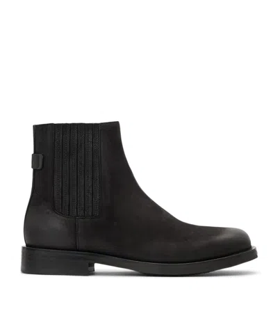 Allsaints Leather Bloom Chelsea Boots In Black