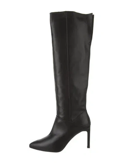 Pre-owned Allsaints Leather Boots In Black