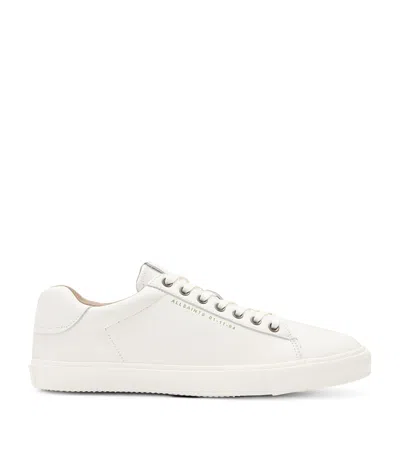 Allsaints Leather Brody Sneakers In White