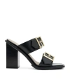ALLSAINTS LEATHER CAMILLE MULES 80
