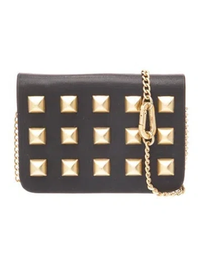 Pre-owned Allsaints Leather Clutch In Black