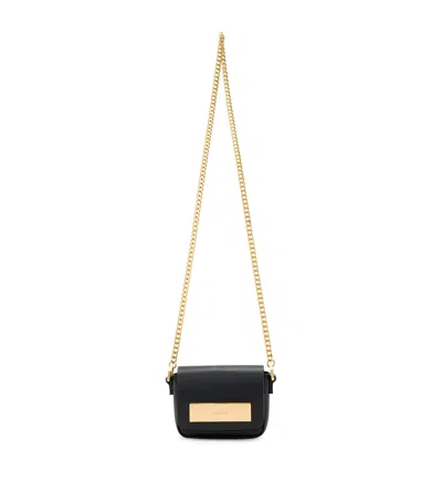 Allsaints Leather Etta Cross-body Bag In Black