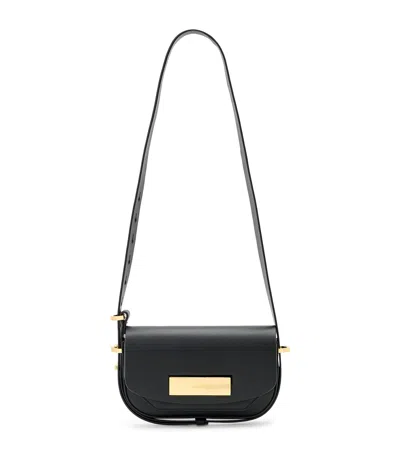 Allsaints Leather Etta Cross-body Bag In Black