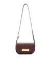 Allsaints Leather Etta Cross-body Bag In Red