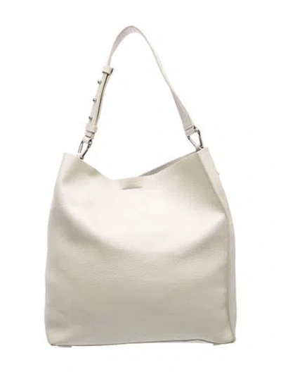 Pre-owned Allsaints Leather Hobo In Blue