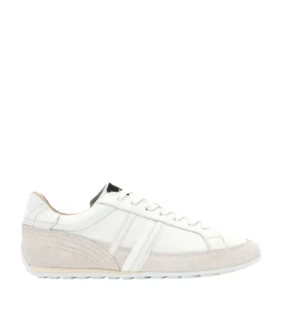 Allsaints Leather Liam Sneakers In White