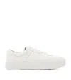 Allsaints Leather Millie Sneakers In White