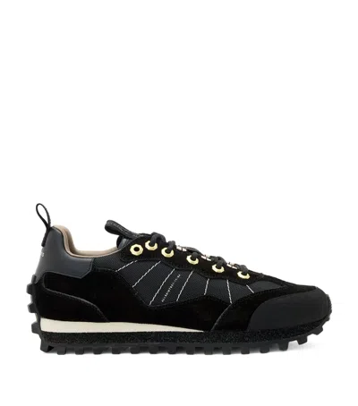 ALLSAINTS LEATHER NEVIS SNEAKERS